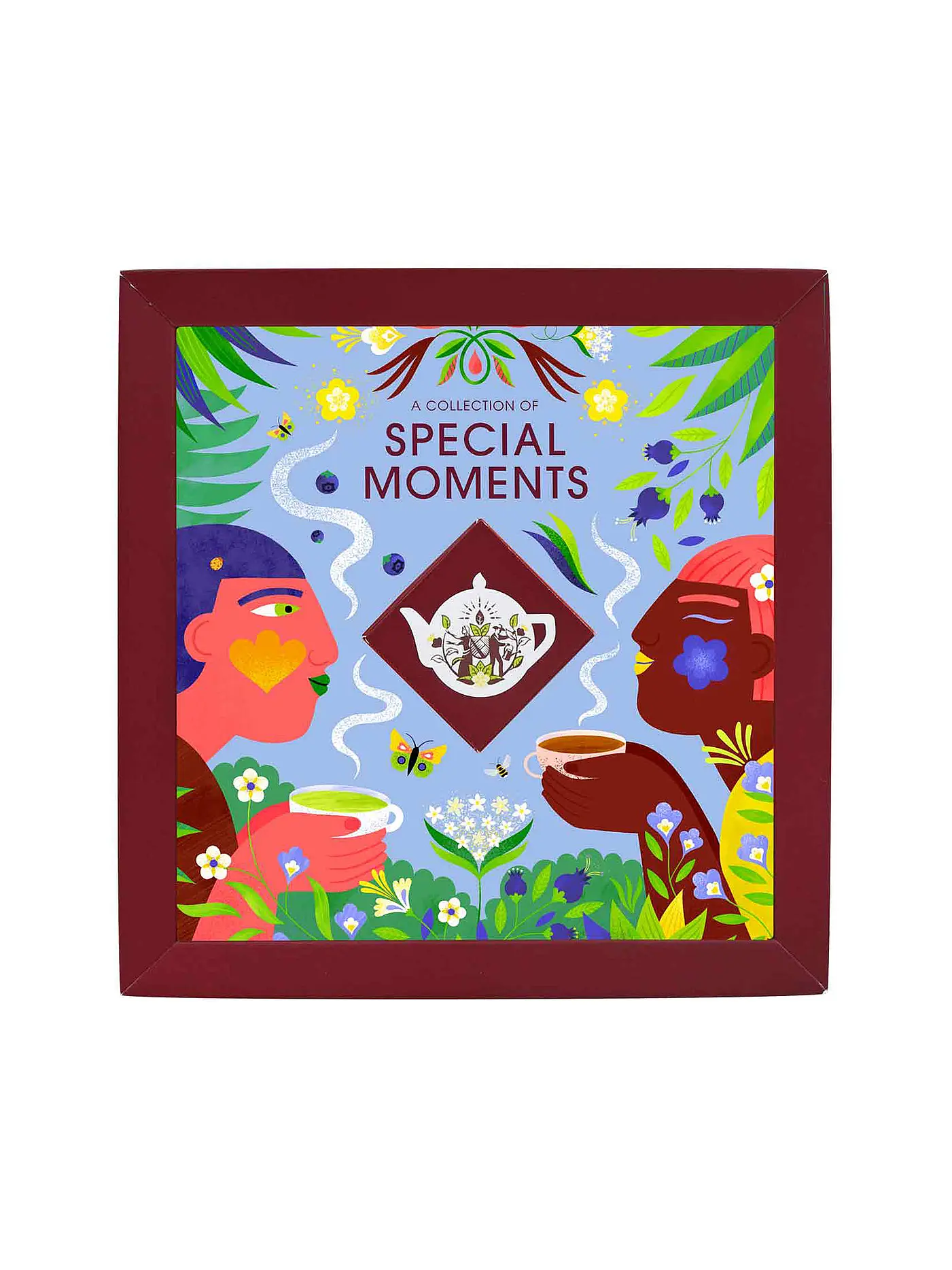 ENGLISH TEA SHOP | Tee Geschenkbox FEELGOOD MOMENTS 32 Teebeutel | bunt